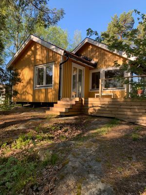 Bystaviken, Östra Lagnö,  långt ut på Ljusterö