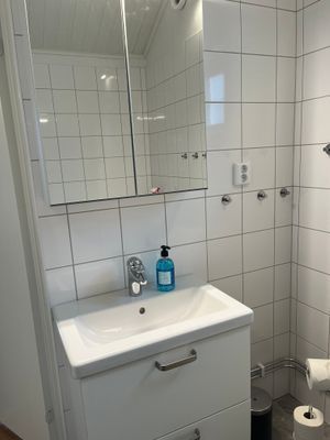 Tvättställ i stugan