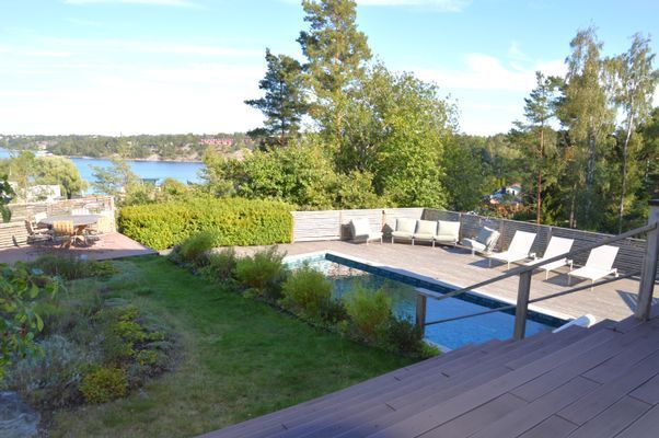 Bild 3 på Utsikten Mörtnäs, Värmdö. Exklusivt, pool, utsikt