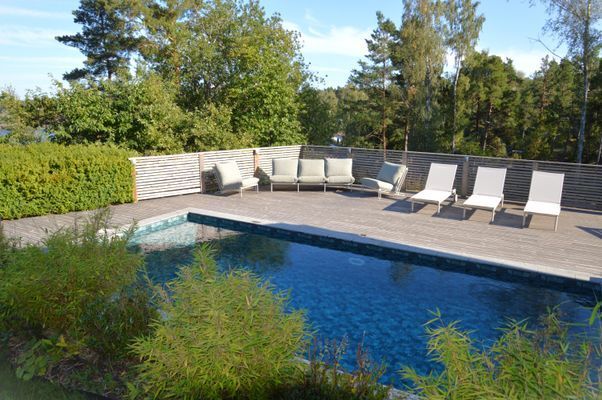 Utsikten Mörtnäs, Värmdö. Exklusivt, pool, utsikt - Bild 43