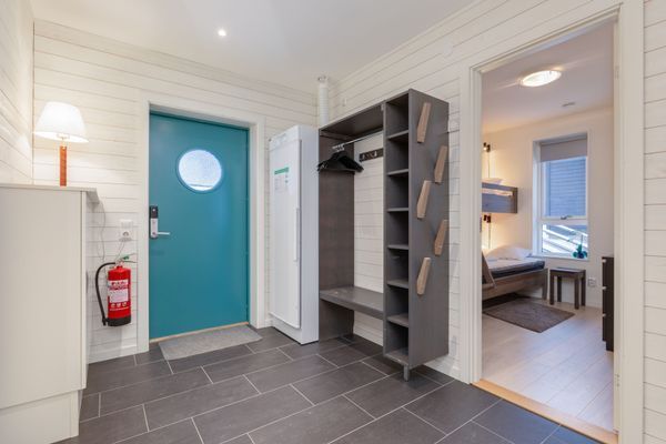 Entré - hall med klädhängare