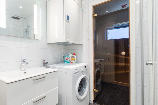 Badrum 1 - tvättmaskin