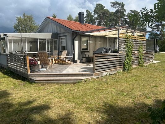 Fin stuga på Ekstakusten