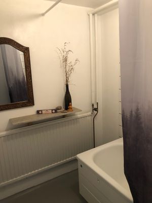 Badrum i källaren