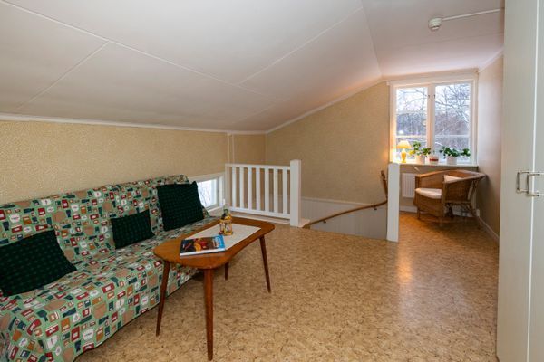 Möjlighet till extra säng i hallen.