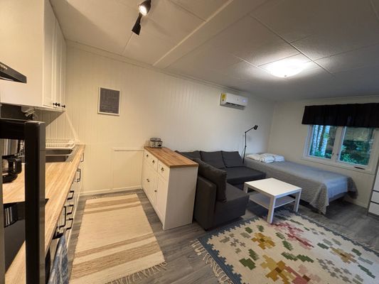 Stuga med sjöläge och bastu - Bild 8