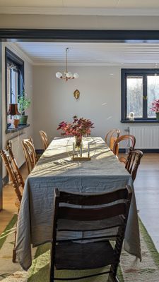 Långbord med plats för 10 gäster