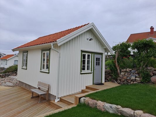 Nybyggt hus på Skaftö