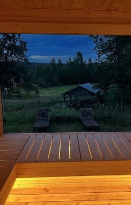 Utsikt från bastun