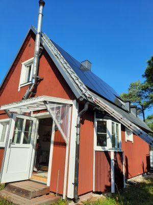 Bild 4 på lungt lilla röda villa på norra Gotland