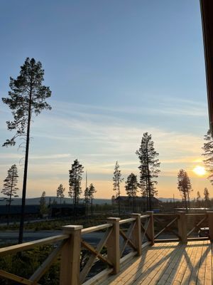 Utsikt från terrassen