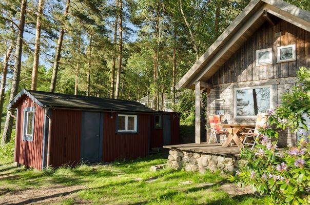 Strandstuga direkt vid sjökanten - Bild 21