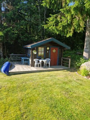 Trevlig timrad stuga vid havet i Höga kusten - Bild 19