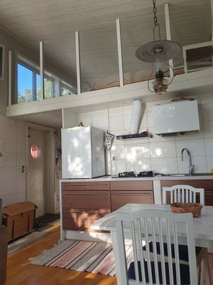 Innekök m sovloft ovan