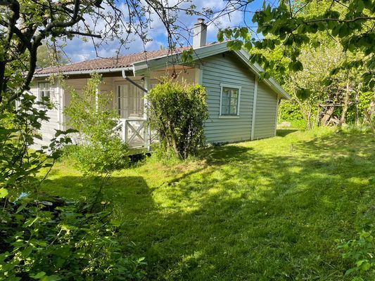 Trevlig och praktisk stuga i Rörums sommarby