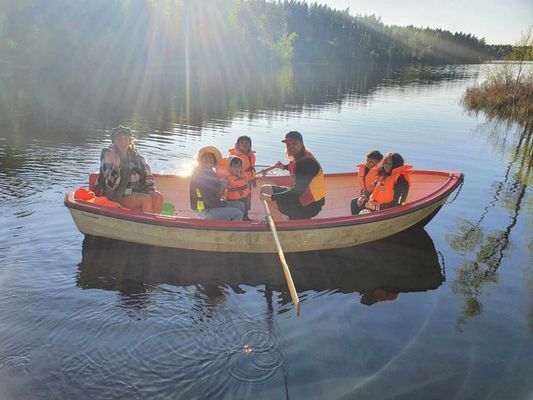 Nya Björklunda, kanot, båt, fiske, bastu,368 sjöar - Bild 19