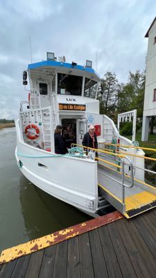 Passbåt från Ekerö C till Stadshuset, tar 50 minuter