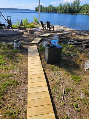 STUGA vid sjö. Fiske, svamp, bär. - Bild 14