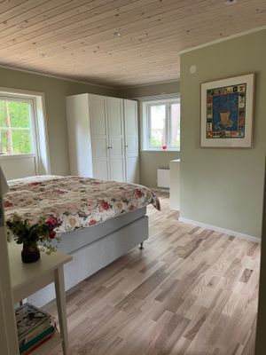 Mysig röd stuga vid havet, 10 min från Båstad - Bild 15