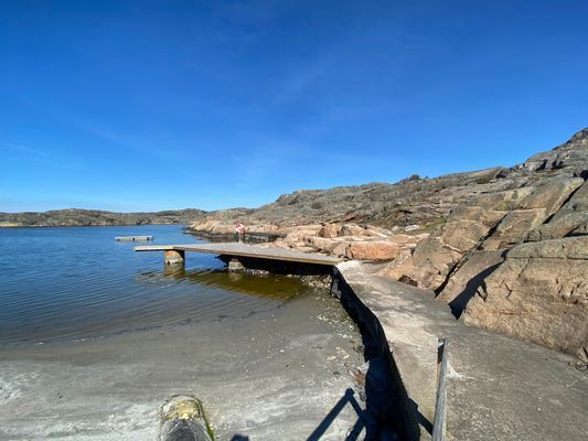 Klipporna vid Blekets badplats