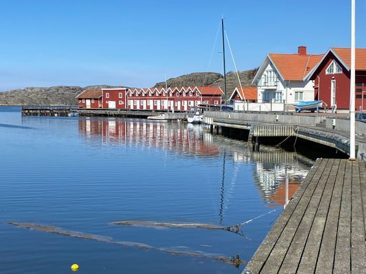 Sjöbodarna i Blekets hamn