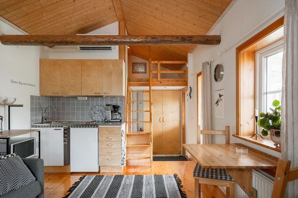 Bild 3 på Vinterbonad stuga nära vatten, natur och golf