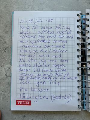 Gotland sommar 2026 Naturnära med 12 sovplatser - Bild 44