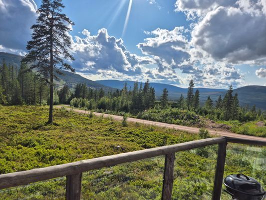 fjällstuga i Stöten