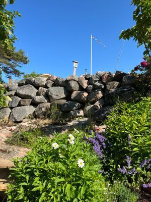 Upp i det blå ligger palatset!