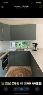 Nybyggd stuga vid lövskog och badsjö - Bild 14