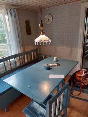 Härligt gammalt hus på landsbygd