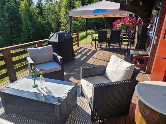 Bild 3 på Trevlig timrad stuga vid havet i Höga kusten