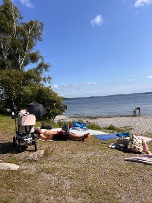 Badplatsen i Gunneby