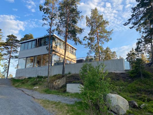 Arkitektritad dröm på Värmdö