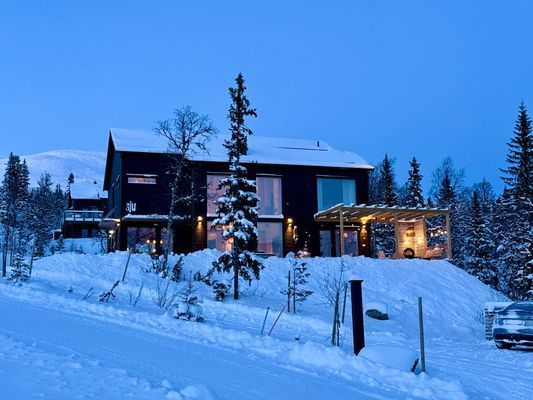 Ripvillan 9+2 med panoramautsikt och spa