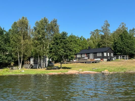 Unik sommarstuga med egen sandstrand på Fångö - Bild 21