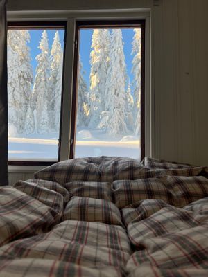 Panoramautsikt över fjället. Toppläge i Sälen. - Bild 13