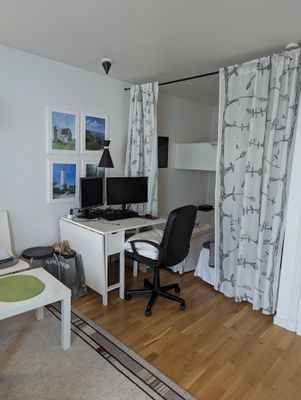 Bild 3 på Fin lägenhet med uteplats, innanför murarna.