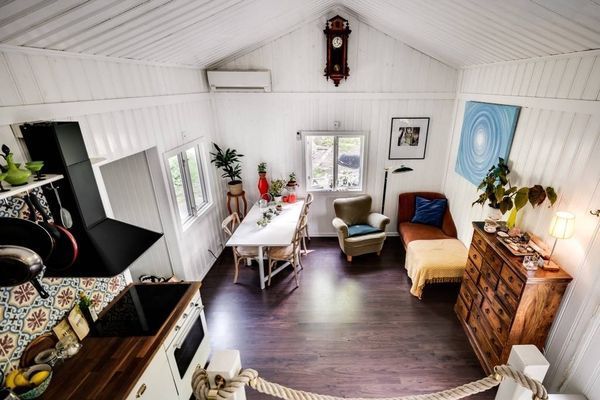 Modern och mysig stuga nära Arkösund skärgården