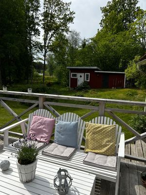 Underbar stuga nära skog, sjö och hav - Bild 21