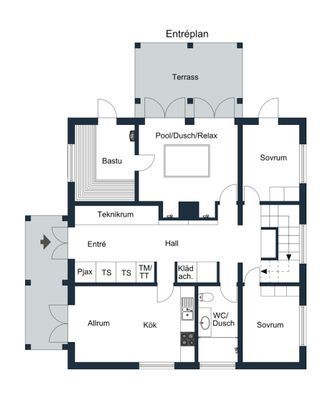Arkitektritat drömhus uthyres i Björnrike - Bild 13