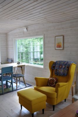Mysig stuga med fantastisk sjöutsikt och bastu - Bild 9