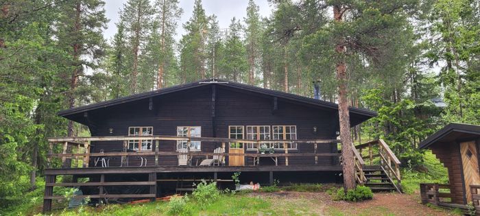 Mysig 8-bädds timmerstuga i Lofsdalen