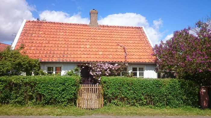 Mysig fiskarstuga i Rörum