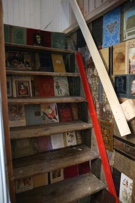 Trappa upp till sovrum på ovanvåningen