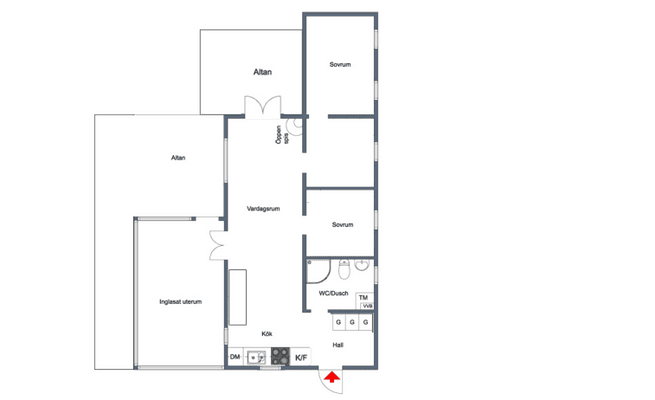 Totalt lugn - 300 m från underbar sandstrand - Bild 15