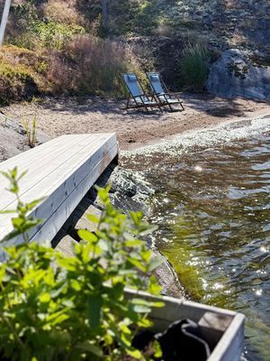 Hus med privat strand och brygga - Bild 7