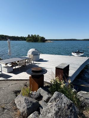 Bild 4 på Hus med privat strand och brygga