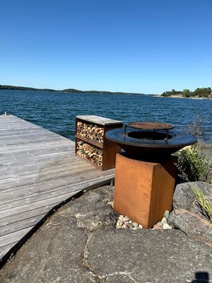 Hus med privat strand och brygga - Bild 6