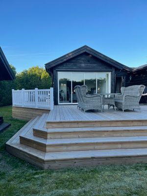 Mysig stuga nära havet och Köpingsvik